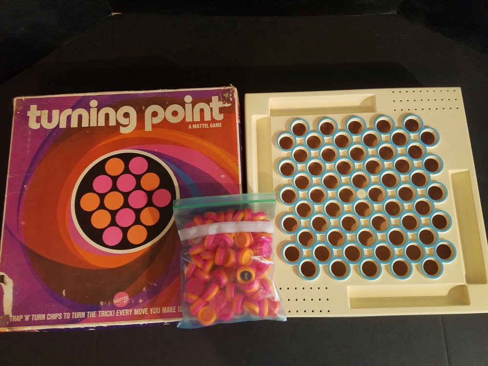 COMPLETE Turning Point Game from Mattel 1969