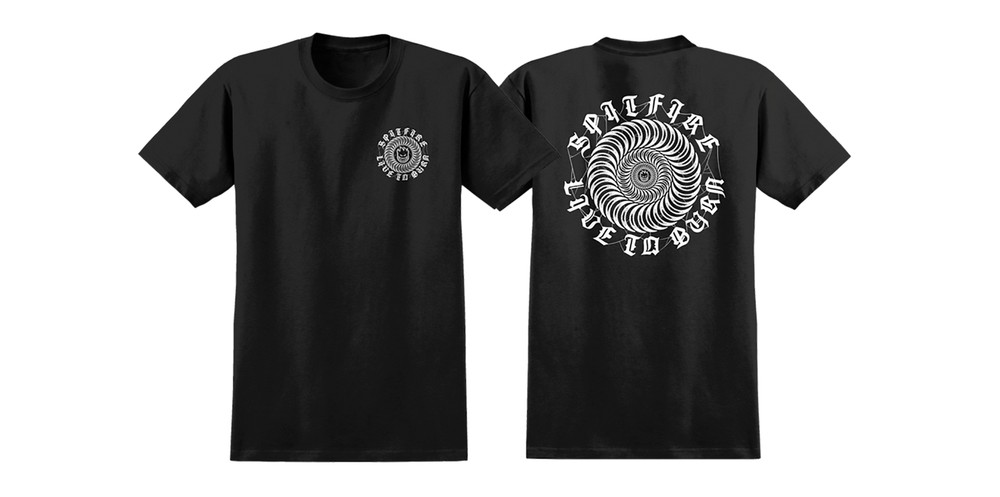 Spitfire Wheels Web Classic Black T-Shirt