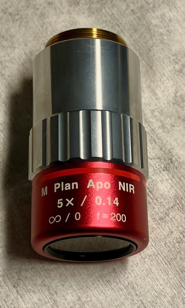 Mitutoyo M Plan Apo NIR 5x microscope objective