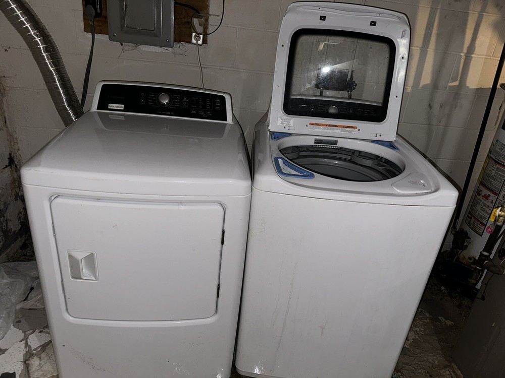 washing machine and dryer set used