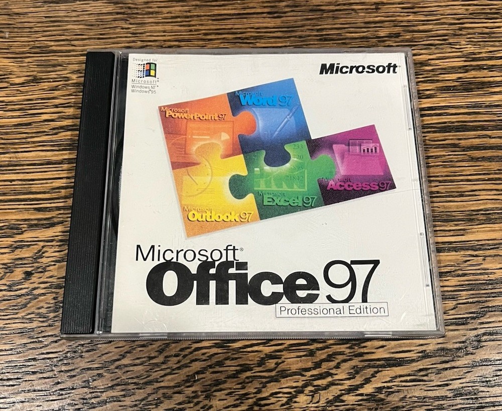 Microsoft Office 97 Professional w/ CD key