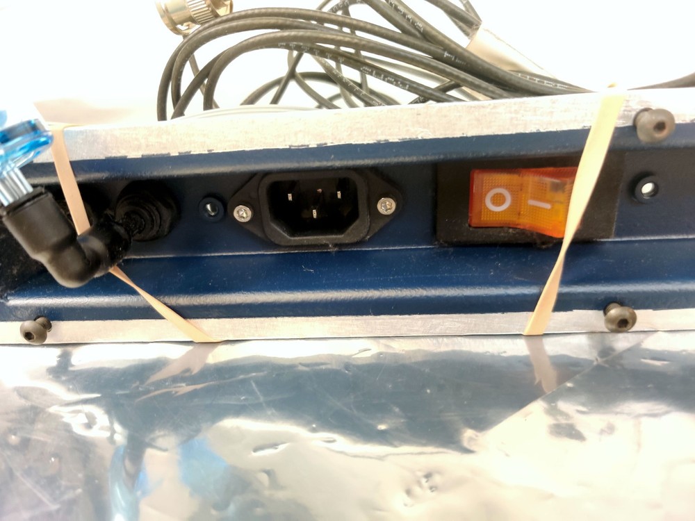 Bruker Microflex MALDI TOF Rear Panel with Harness Cable Working