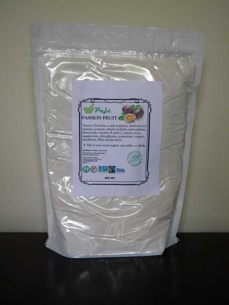 Passion fruit powder 32oz 2lb PAJE - NICE FLAVOR calm nerves / hyperactivity
