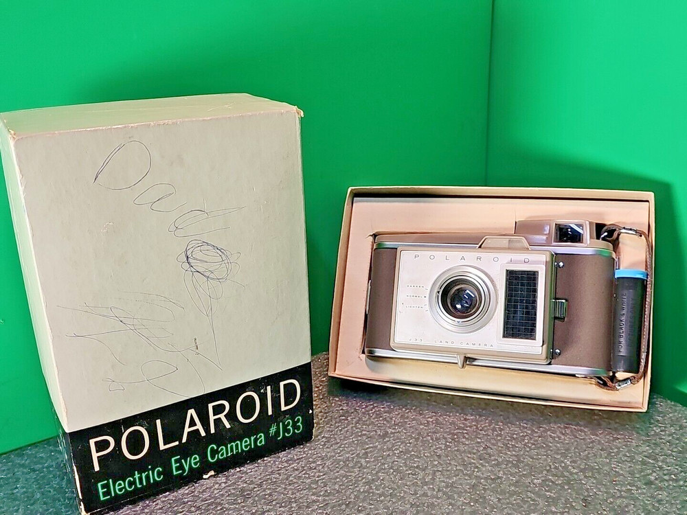 Polaroid J33 Land Camera with Original Box