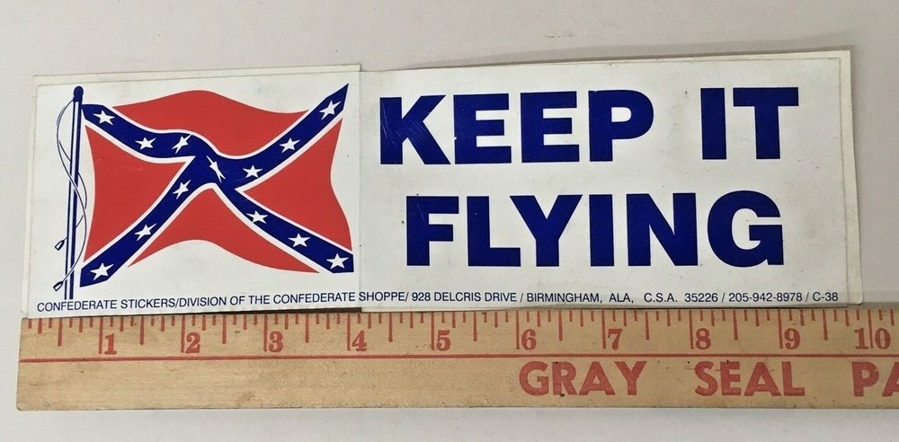 Keep It Flying Bumper Sticker 10" x 3"