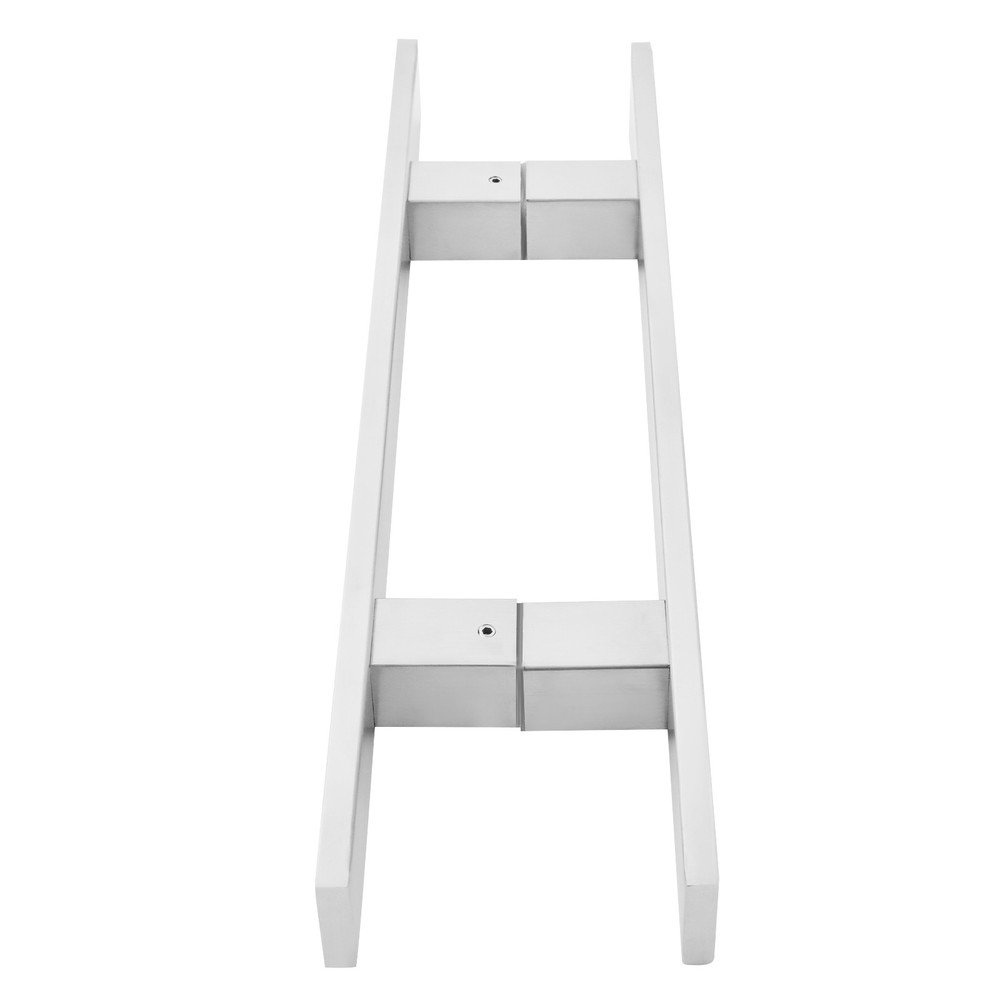 Stainless Steel Double-Sided Pull Handle, Modern H-Shaped Design