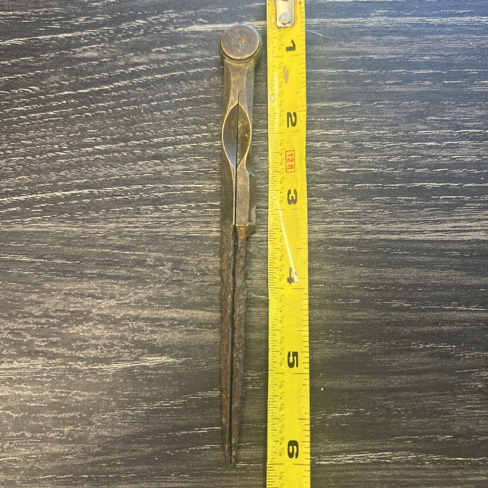 Vintage Drafting Tool Divider Corroded Damages