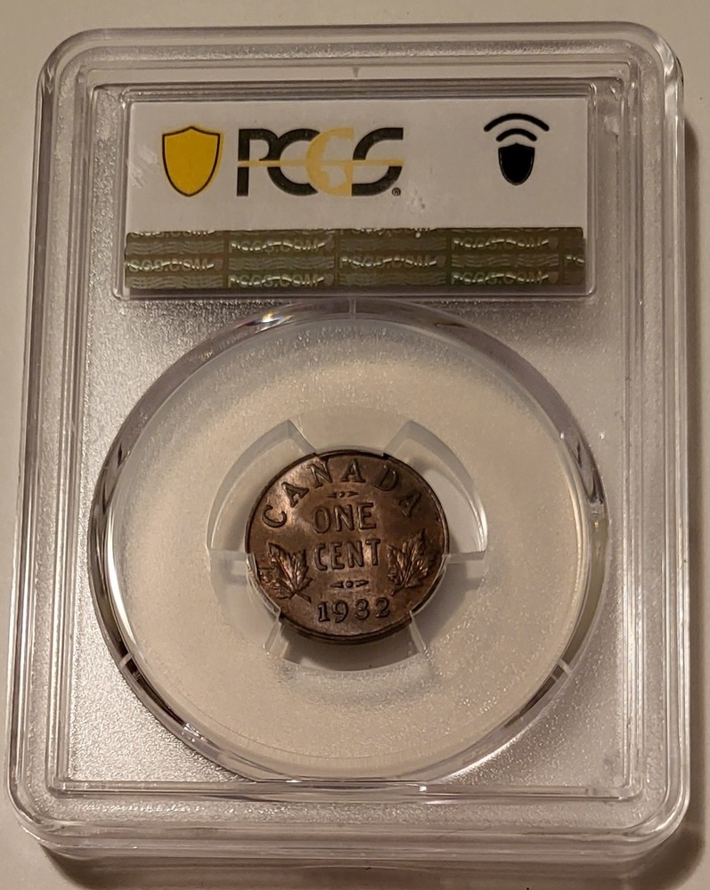 Canada George V 1932 Cent MS63 BN NGC