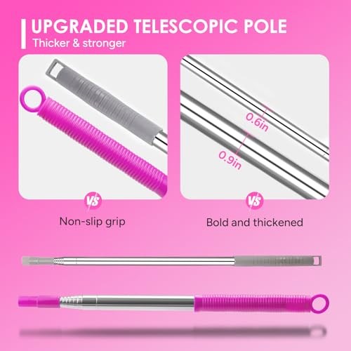 Microfiber Dusters for Cleaning,14PCS Feather Dusters with Extension