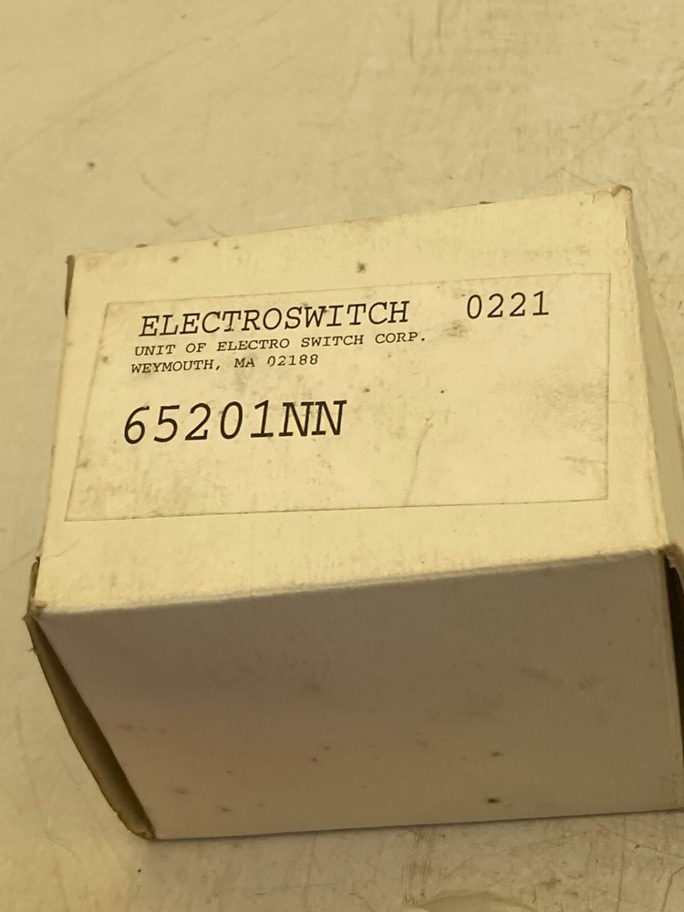 ELECTROSWITCH 65201NN ROTARY SWITCH NIB