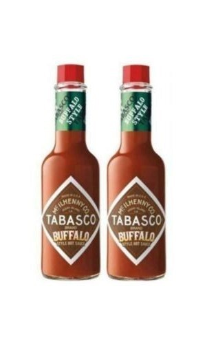 TABASCO 5 oz Bottle Buffalo Style Hot Sauce 2/Pack