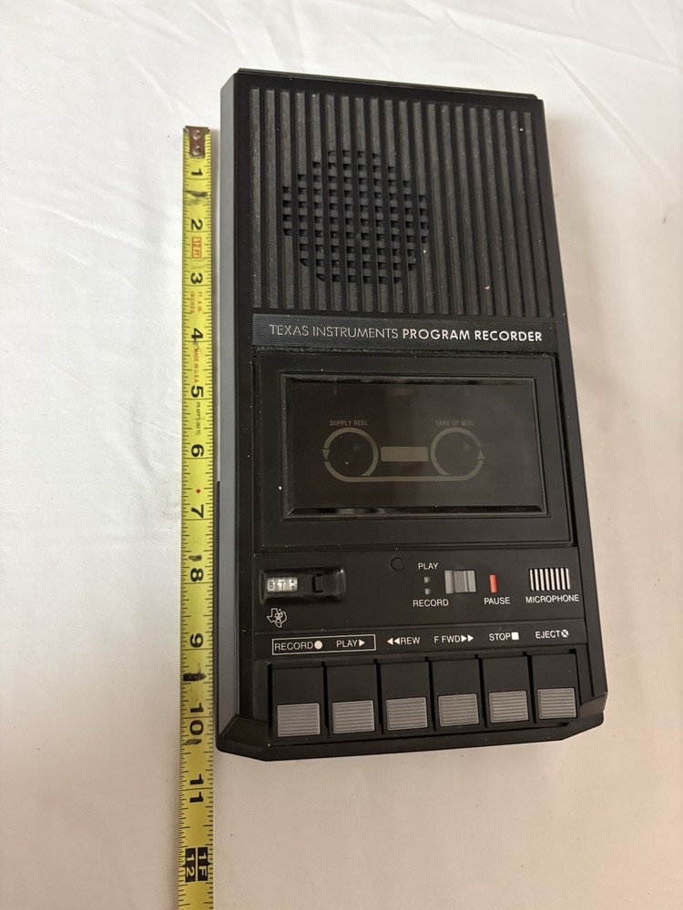 Texas Instruments Cassette Player/ Program Recorder PHP2700 **Partially Works