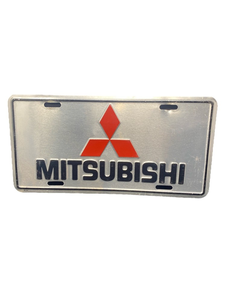 Vintage Mitsubishi License Plate