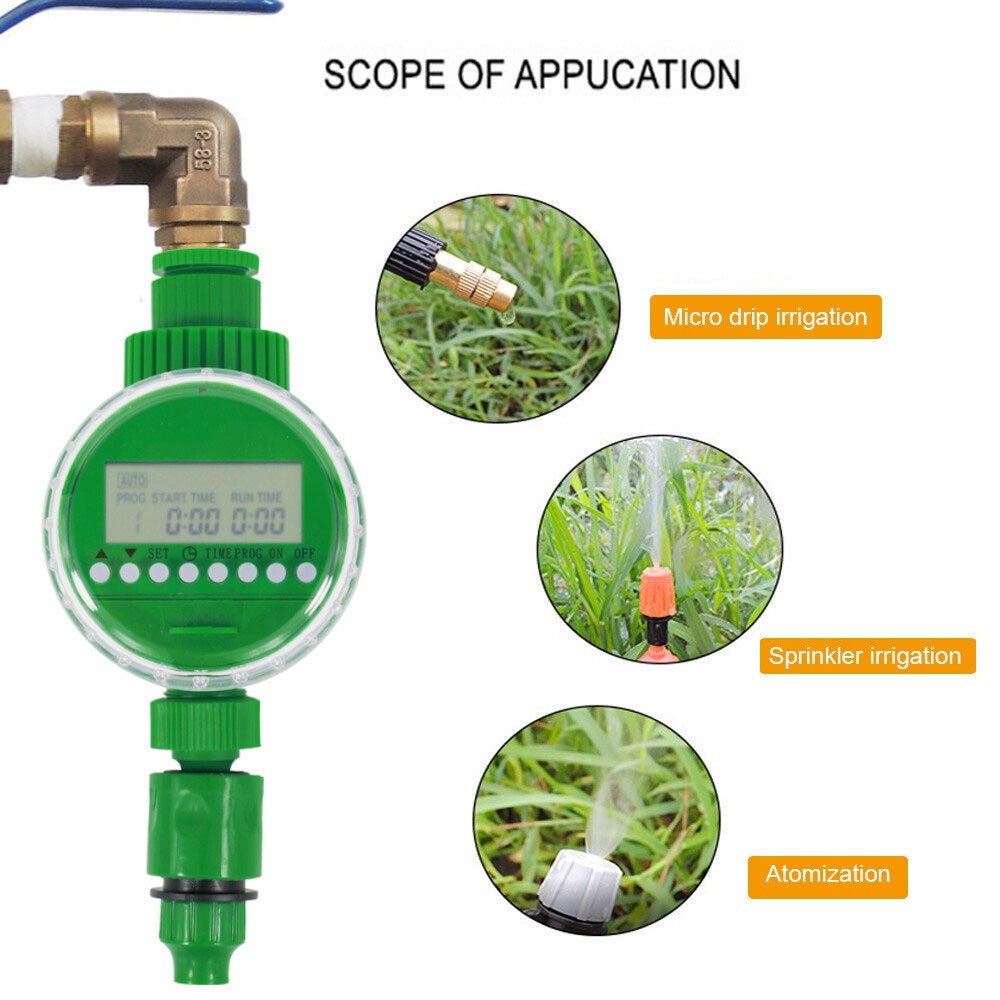 NEW Watering Timer Digital LCD Automatic Water Timer Timer for Garden