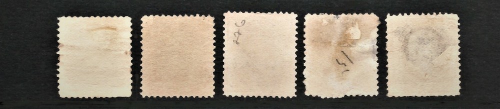 1890-93 Regular Issues 1-30¢ 11 Stamps Used Scott #219-228