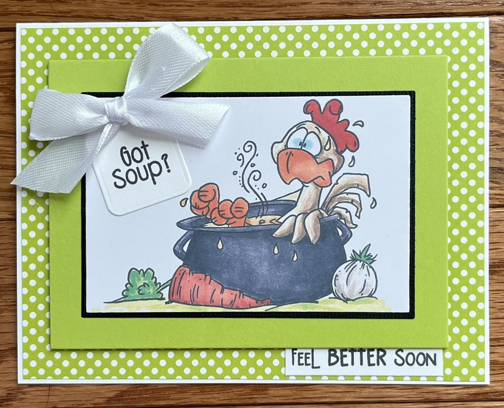 Get Well Handmade Greeting Card
