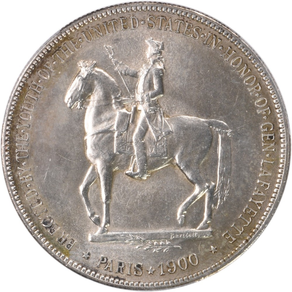 1900 Lafayette Commemorative Silver Dollar MS63 PCGS