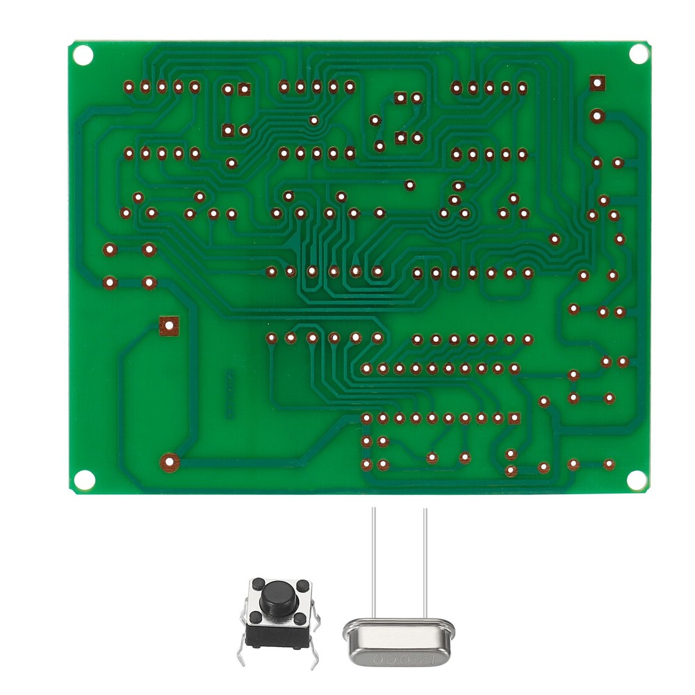 Soldering Practice Board, 2 Set Electronics Kit PCB Board DIY Alarm Clock 5-12V