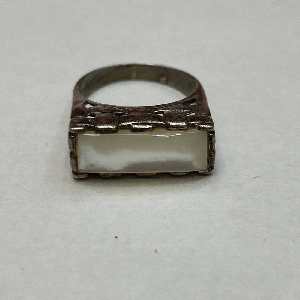 Vintage 925 Solid Sterling Silver Gemstone Ring