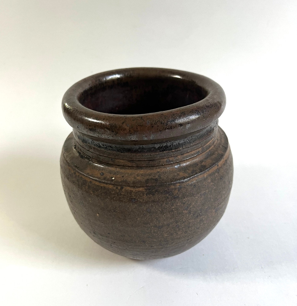 Vintage Philip Capuano Studio Pottery Stoneware Planter 5"