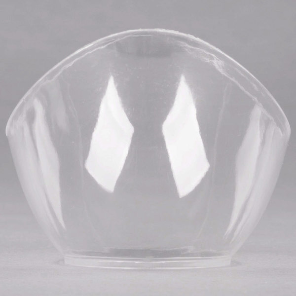 Fineline Settings 6303-CL, 5x2.6-Inch Clear Plastic Tiny Tureens, 240/CS