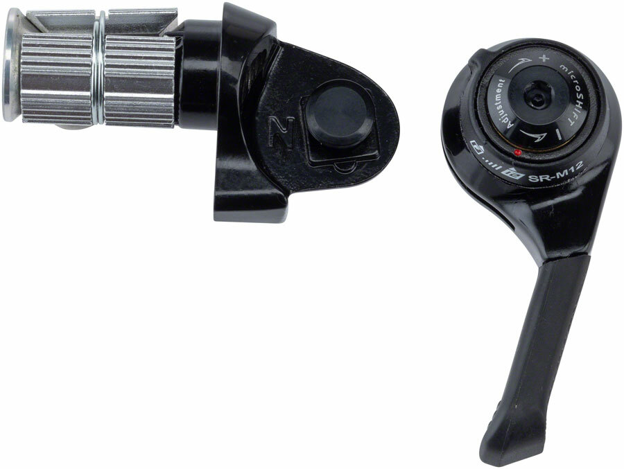 microSHIFT Right Bar End Shifter 12-Speed Mountain  for SRAM Eagle Compatible