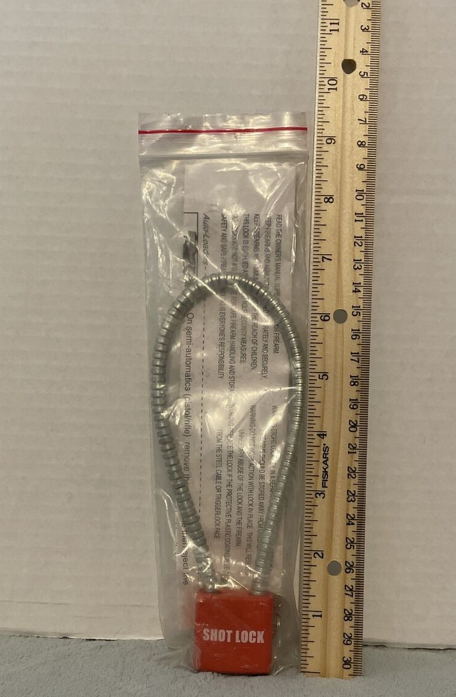 SHOTLOCK Model 10000-PTR-4 Firearm Lock with Installation Guide New