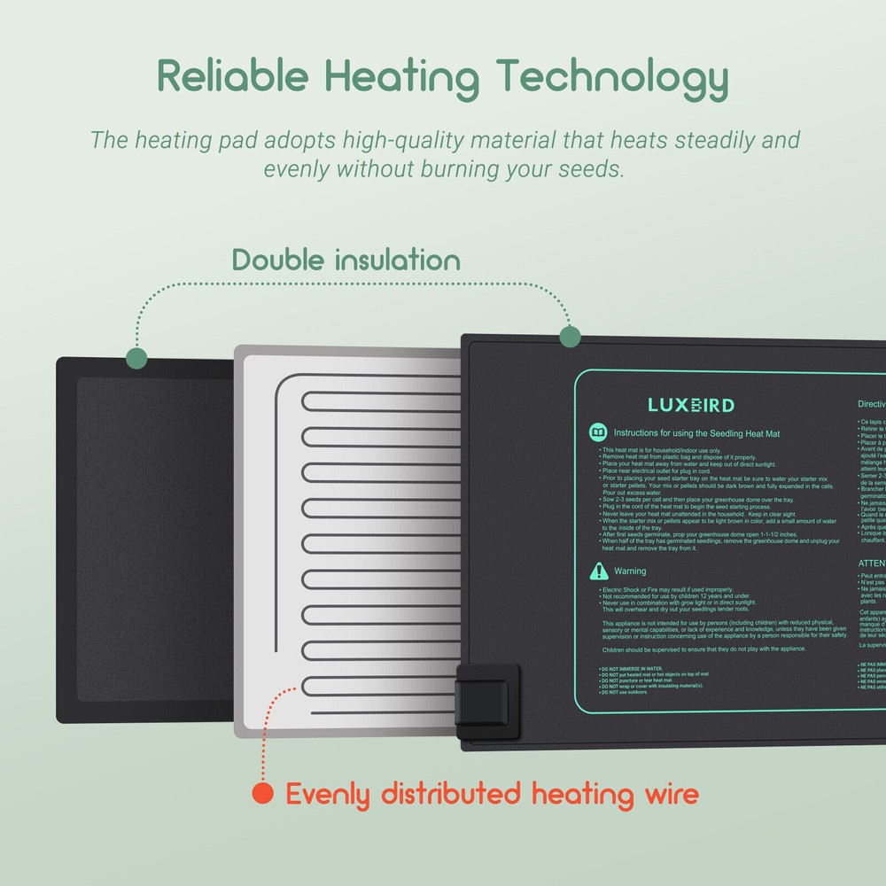 Brewing Heating Mat Fermentation Winemaking Distilling Beer Temperature Strip US