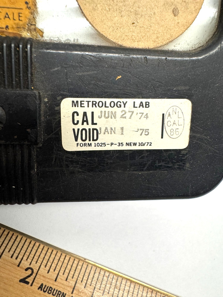 Vintage Simpson Model 59 Rectangular Analog AC Voltmeter.