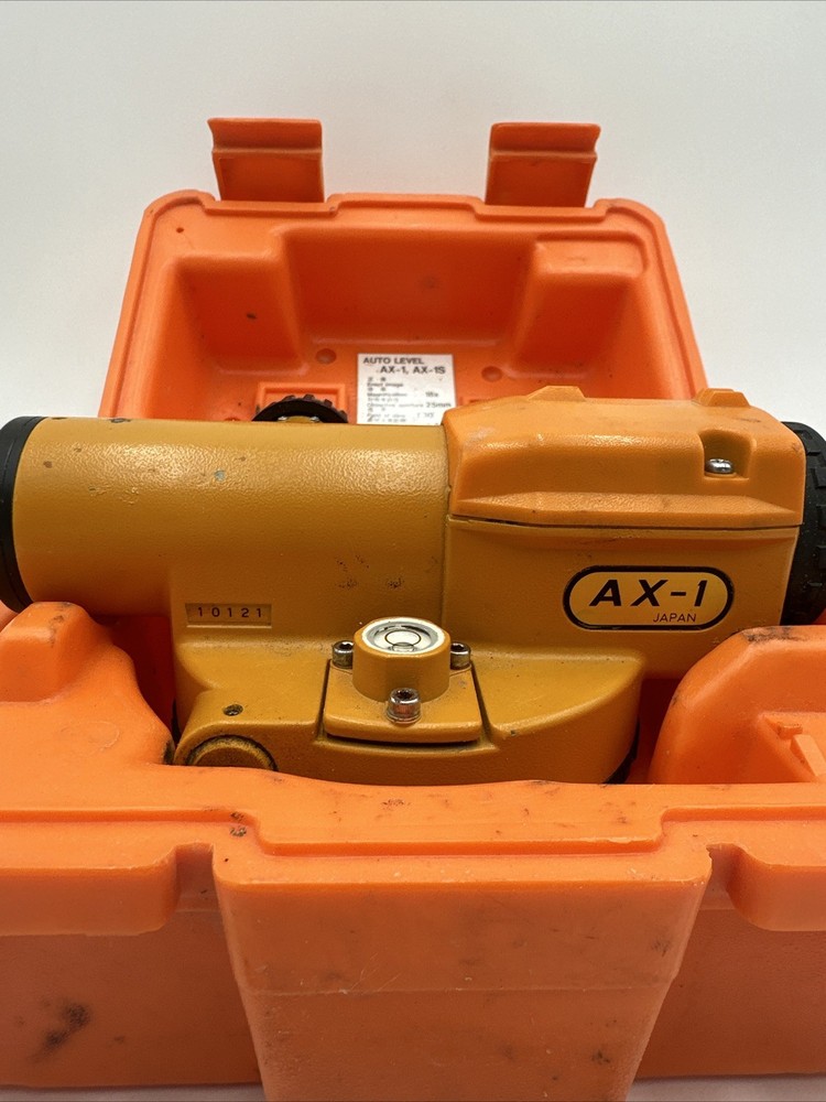 Nikon AX-1 Automatic Surveyor Base & Case Used
