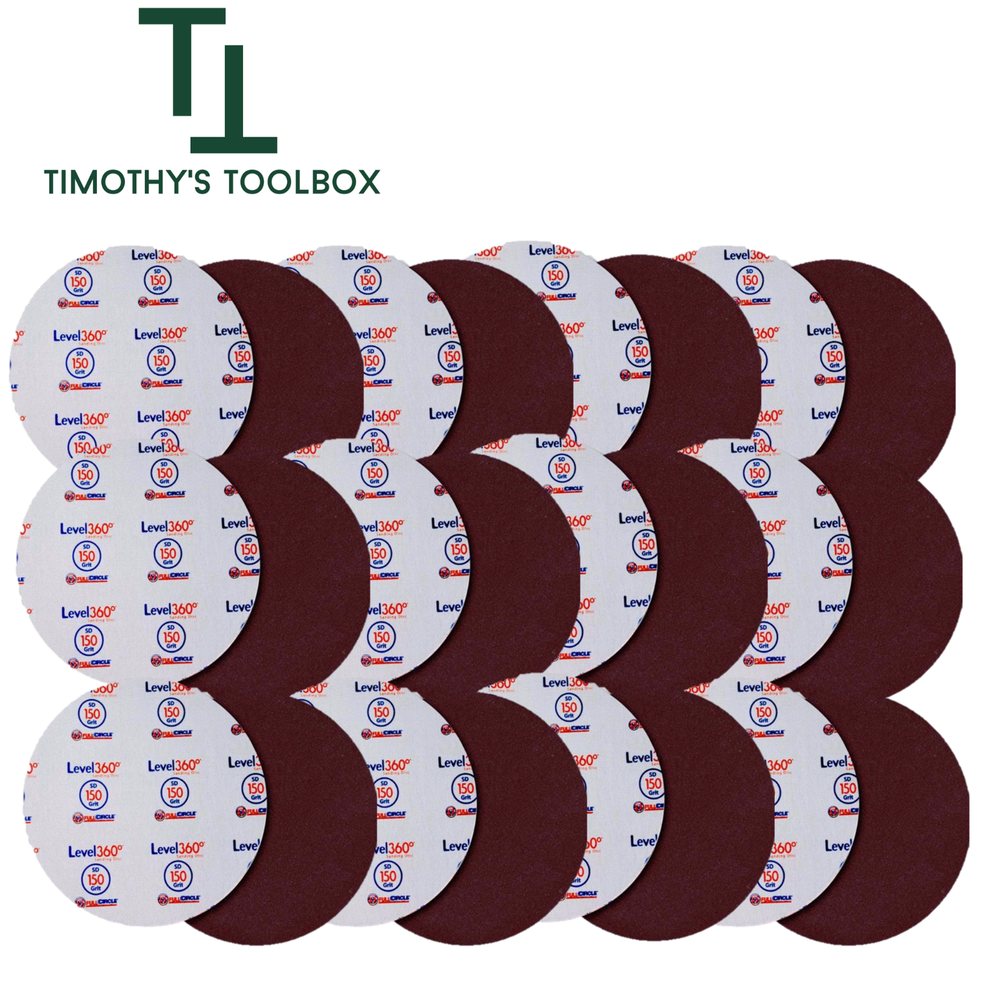 Radius 360 9" Drywall Sanding Discs, 180-Grit - 25 Pack