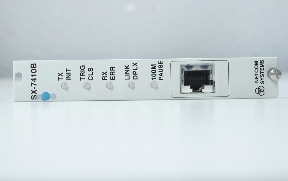 Netcom SmartBits SX-7410B 10/100 Mbps Ethernet SmartCard