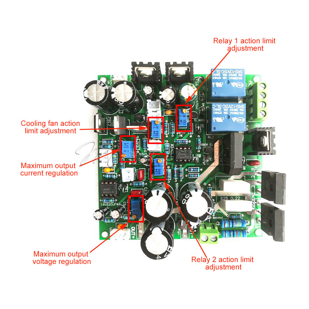 0-30V 0-5A Adjustable Power Supply Learning Experiment Kits Voltage Regulator-