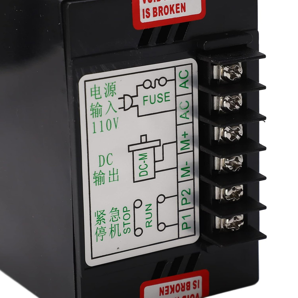 DC Motor Speed Controller, 110V AC Input 110V DC Output Motor Control Switch Sen