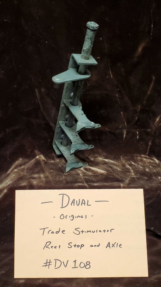 ORIGINAL DAVAL TRADE STIMULATOR REEL STOP & AXLE ORIGINAL #DV108