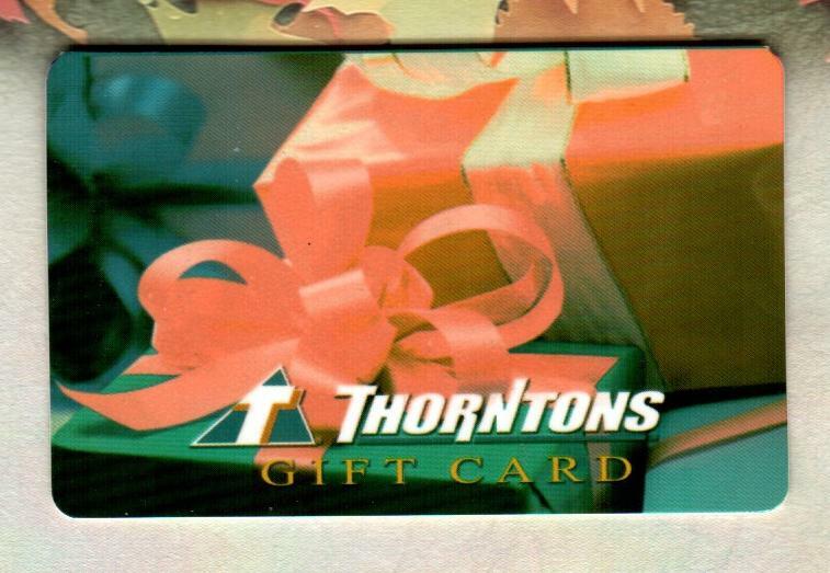 THORNTONS Gift Boxes 2007 Gift Card ( $0 )