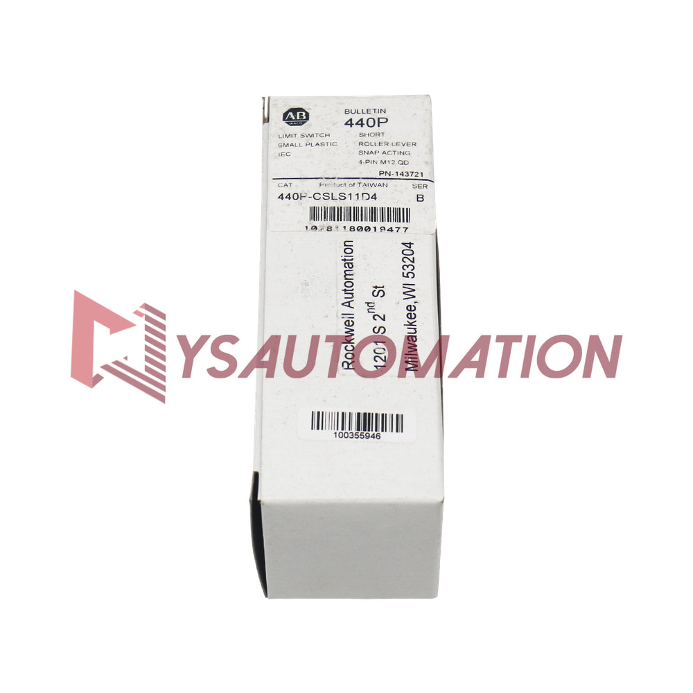 Genuine Sealed 440P-CSLS11D4 Allen-Bradley 22mm Small Plastic IEC Bulletin 440P