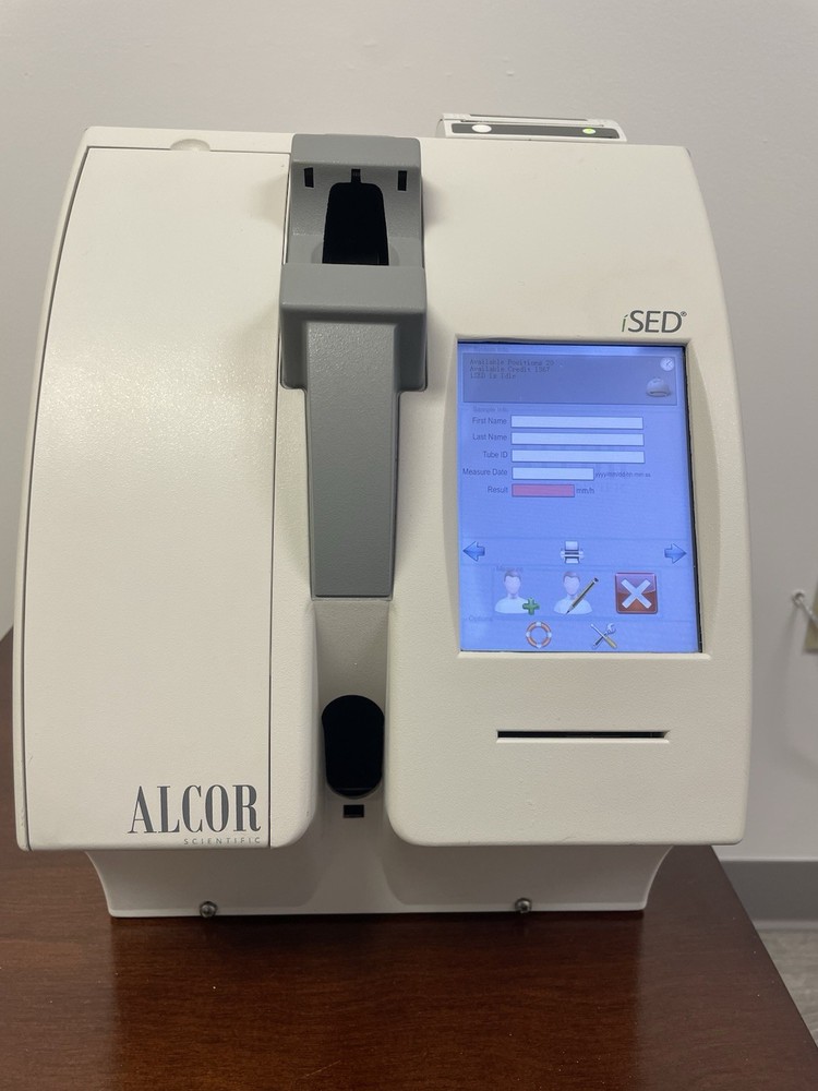 Alcor iSED Elite Automated ESR analyzer