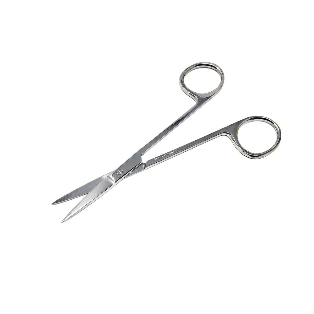 Cynamed Iris Micro Dissecting Precision Lab Scissors Fine Point Straight 10 Pcs