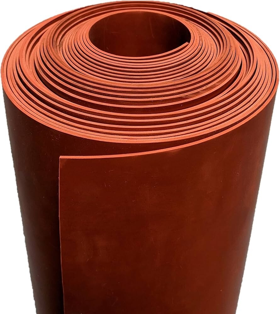 RED SBR RUBBER 1/16X48"X12"