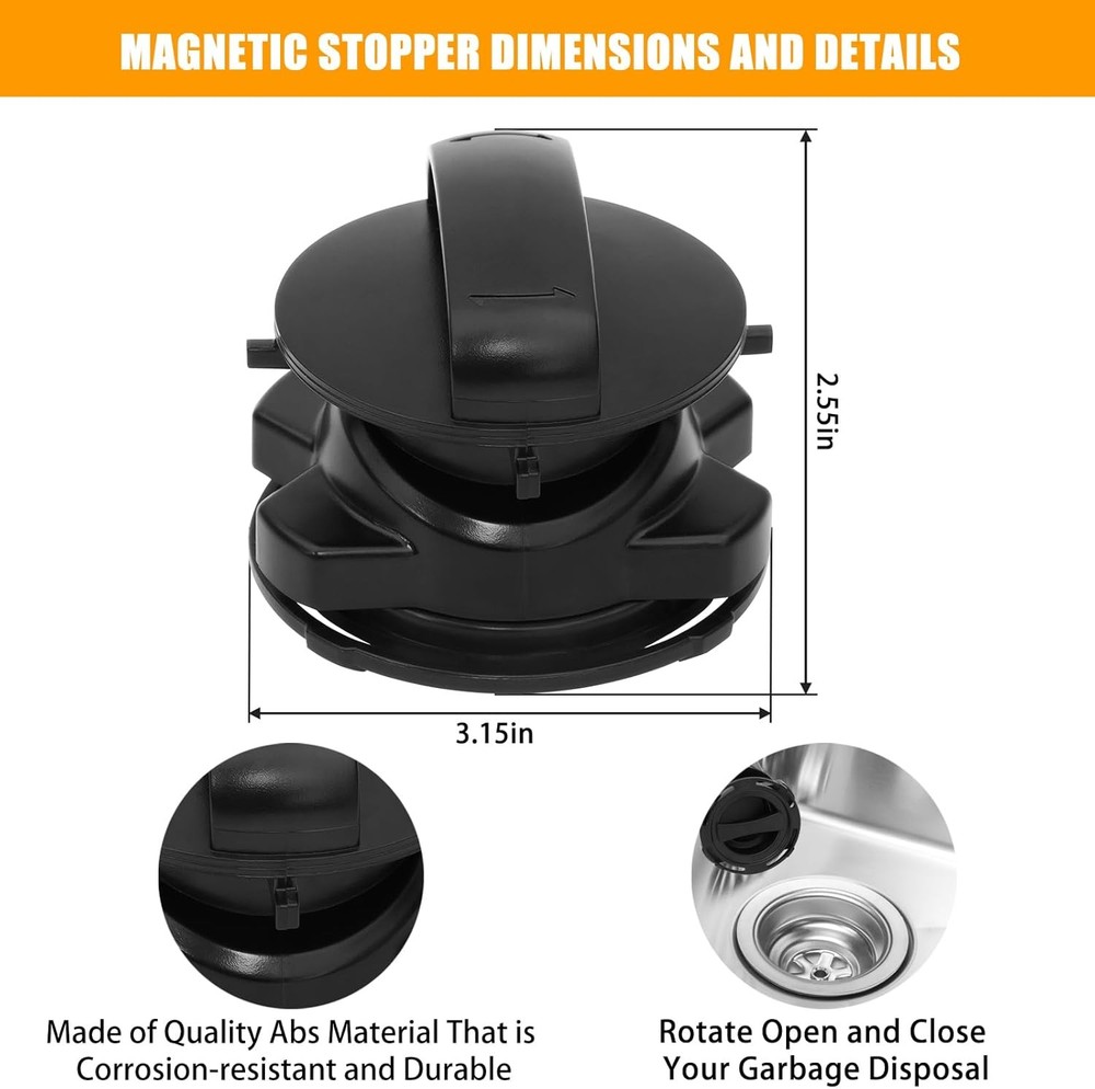 75257 Garbage Disposal Stopper Compatible