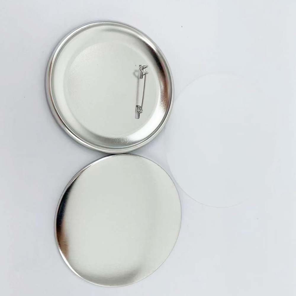 Metal Pin Back Button Badge Making Crafting Tools 58mm 100 Sets/Pack