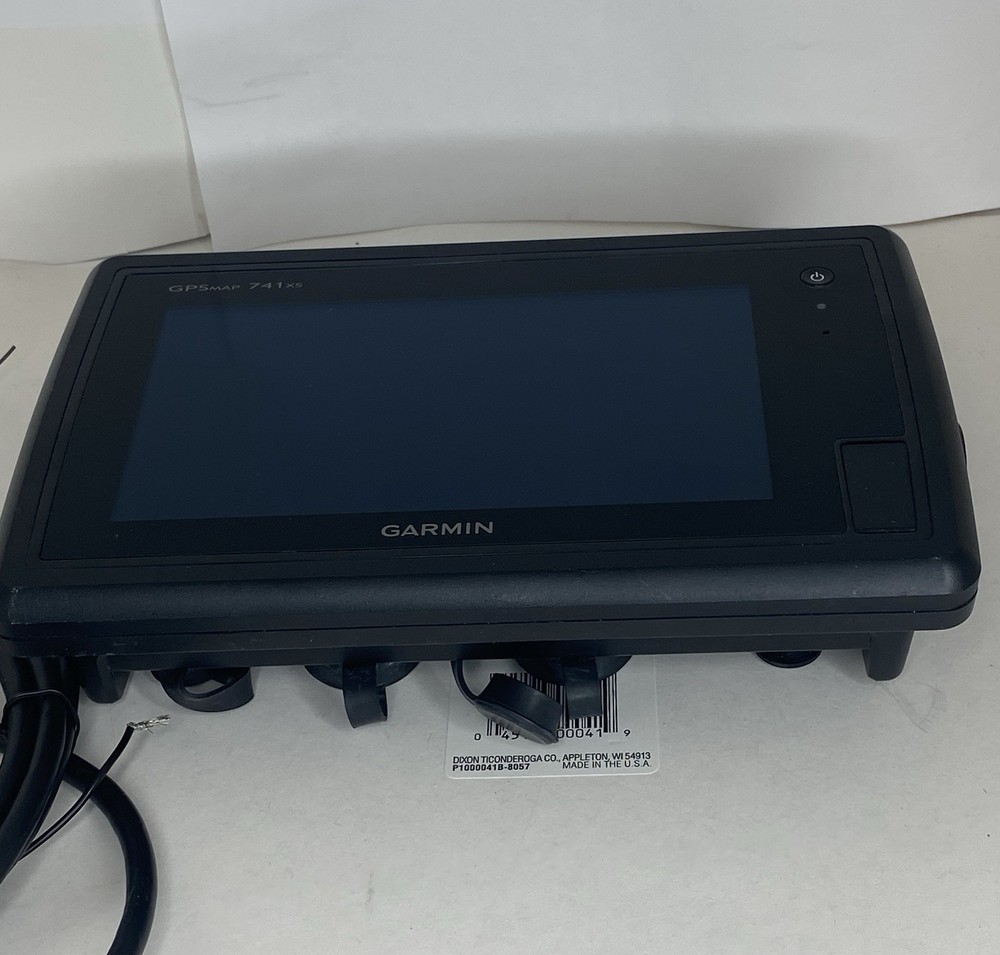 DEFECTIVE Surface damaged Garmin GPSmap 741XS GPS Chartplotter Multifunc G3D
