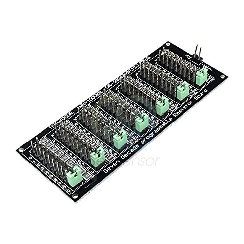 7 Seven Decade 1R - 9999999R Programmable Adjustable SMD Resistor Slide Resistor