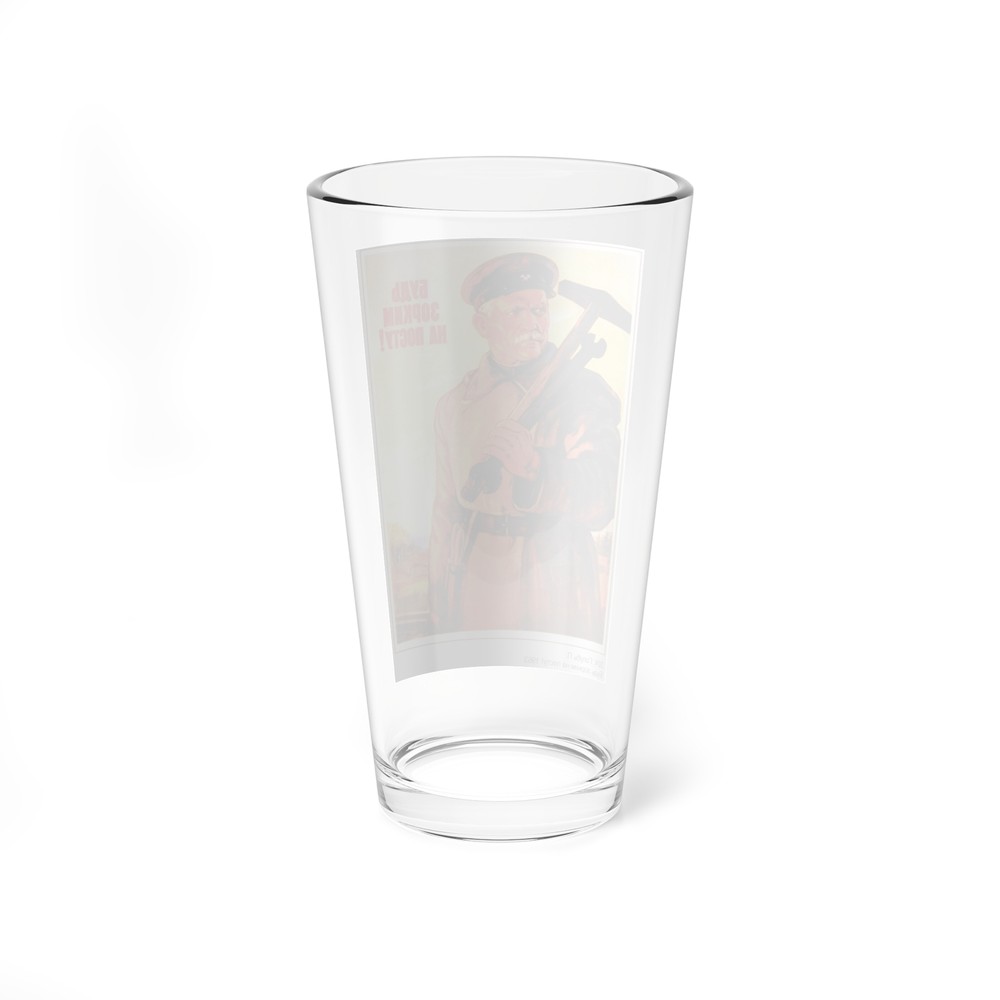 Soviet Era Poster 80 - Pint Glass 16oz