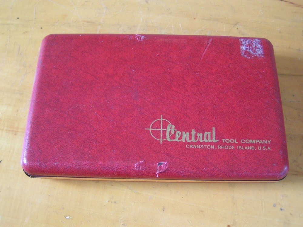 2 Central Tool Company Inside & Outside Micrometers in cases
