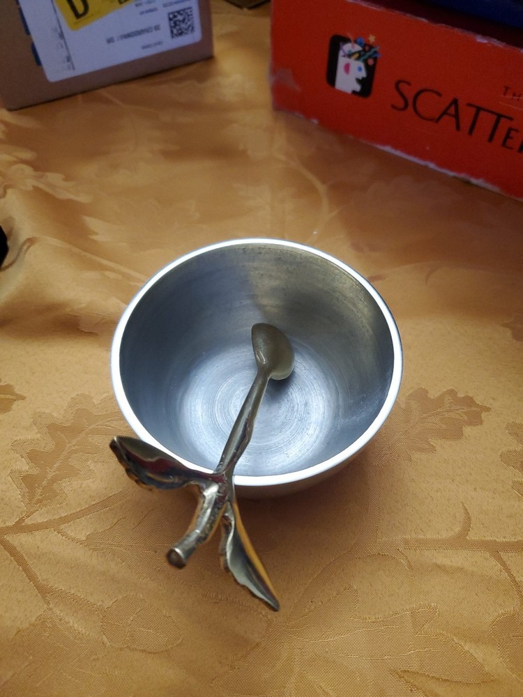 Rosh HaShanah Honey Dish Silver