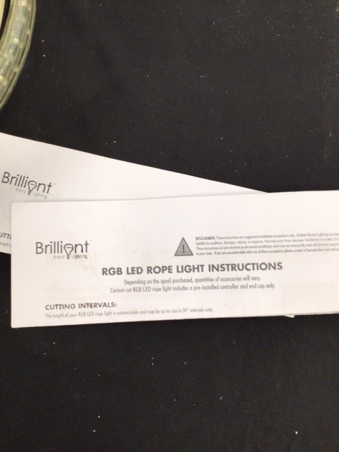 120 Volt RGB LED Rope Light-148 Foot Spool with Mini Controller