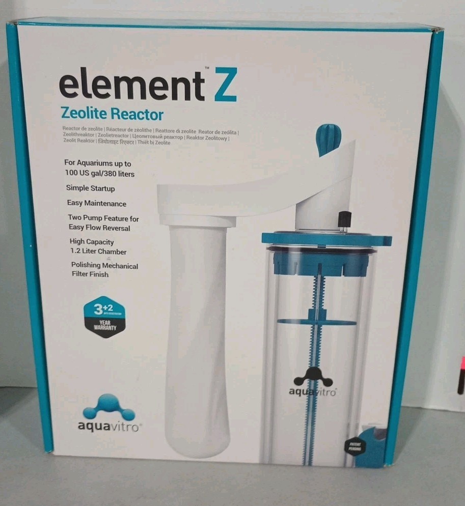 Aquavitro element Z Zeolite Reactor