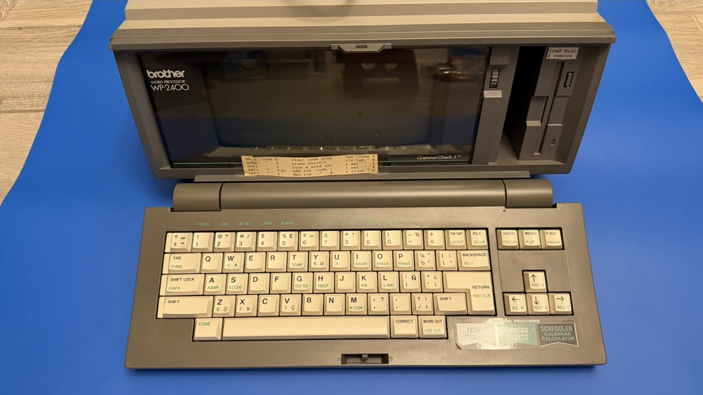 VTG Brother Word Processor WP-2400 "UNTESTED"